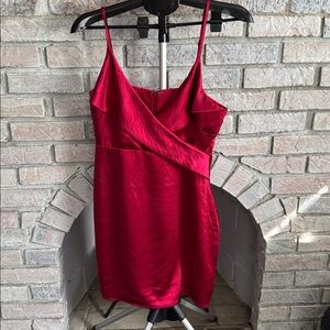 Lulu's Vibrant Red Dress